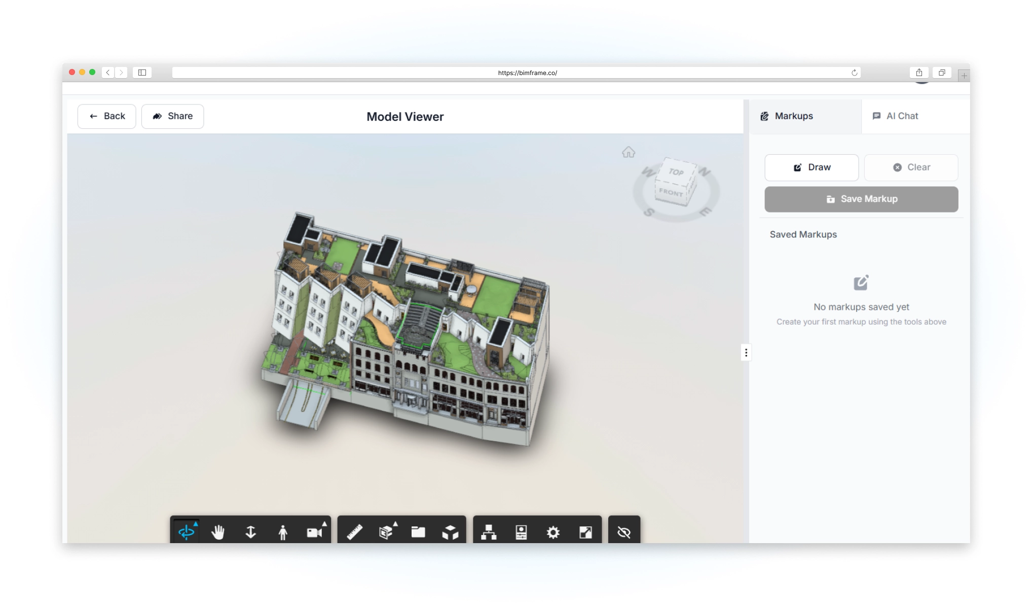 Interactive feature preview