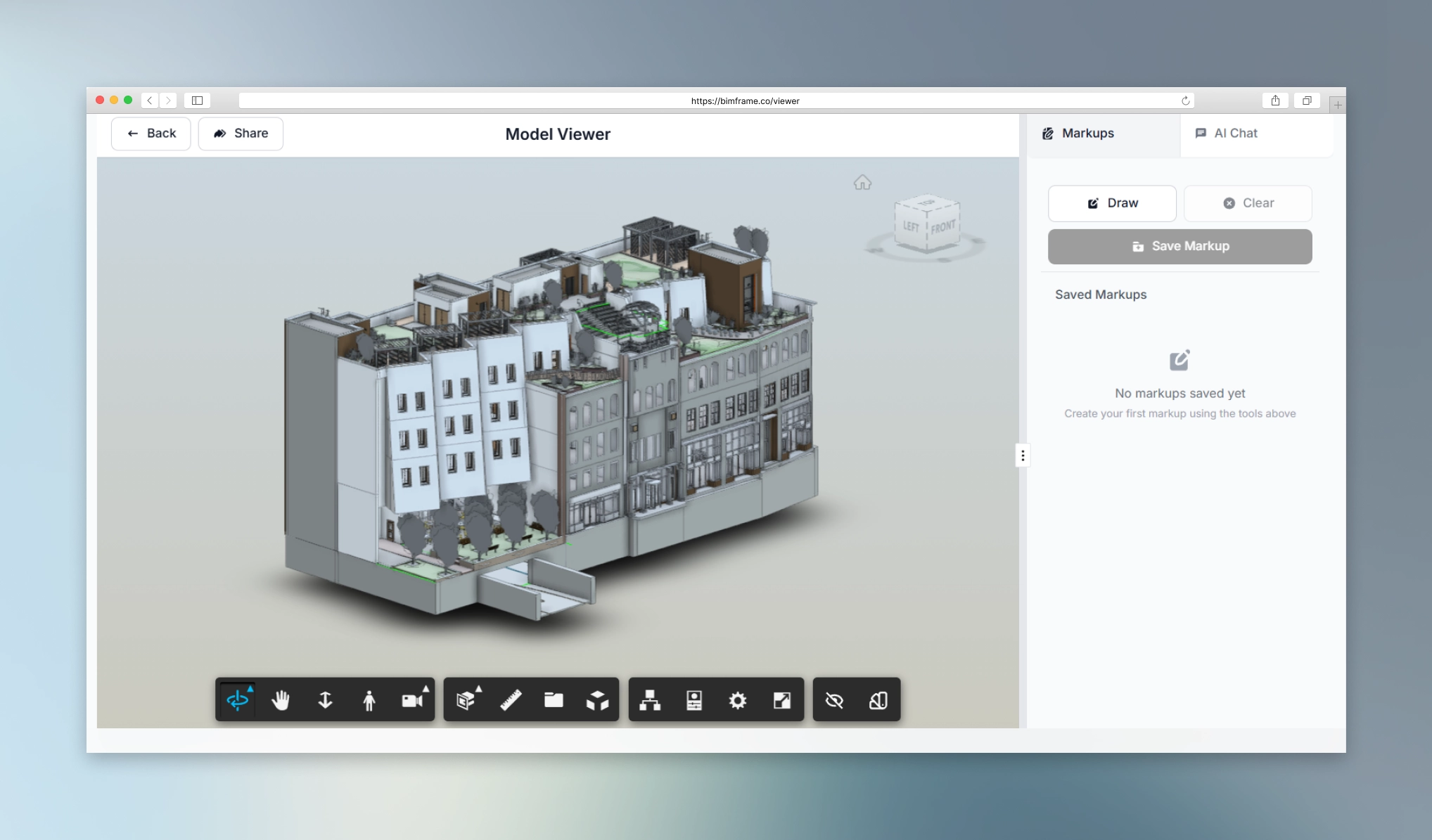Feature mockup