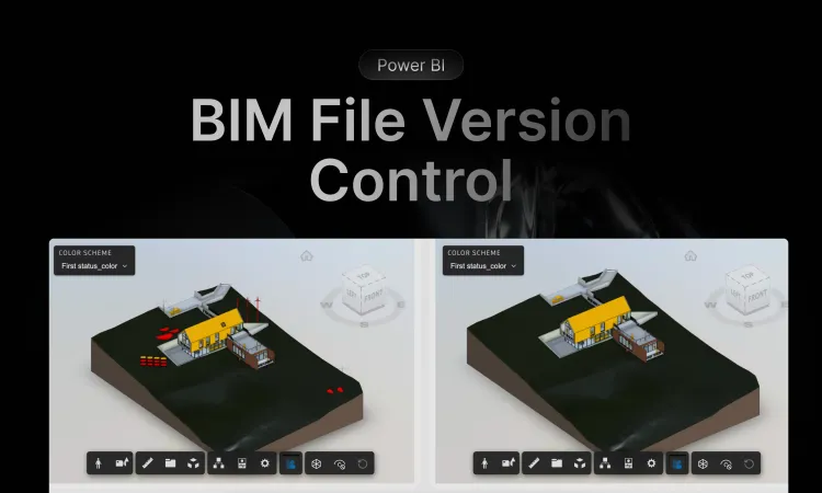 File Version Control for BIM Models in Power BI with Frame
