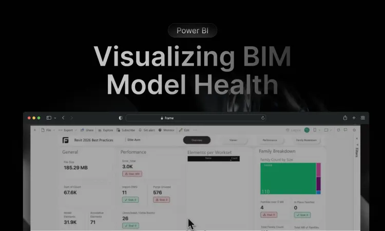 Automate Model Checking: The New BIM Health Dashboard Template