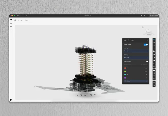 Meet the Frame agent, and bring your own AI to your BIM models