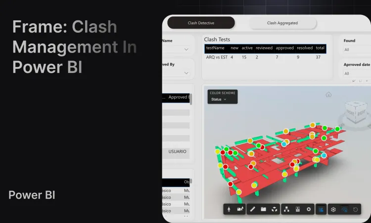 Clash Management Power BI Template for Navisworks and Autodesk BIM