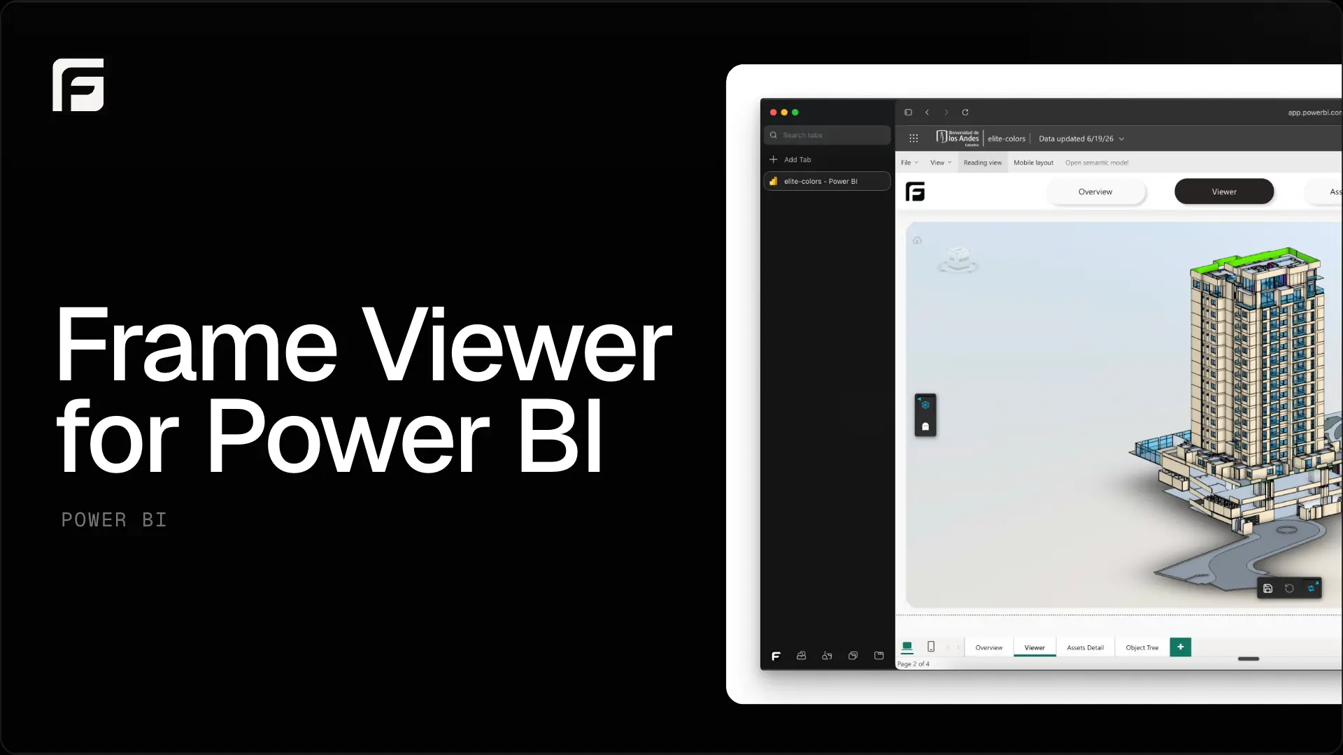 Autodesk Viewer in Power BI: Custom BIM Models Inside Reports - Frame
