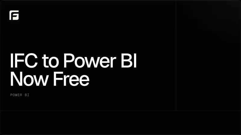 Frame Engine for IFC: A Power BI Report in the Free Plan